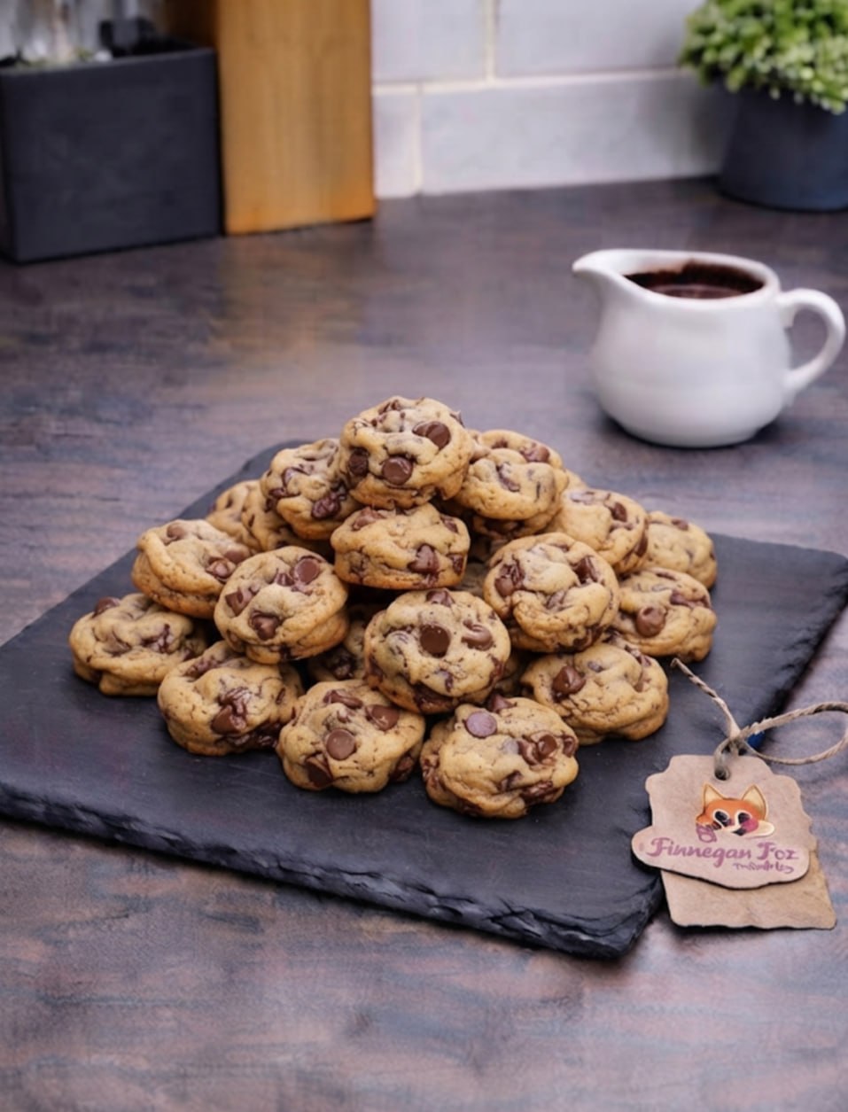 Double Chocolate Chip Mini Cookie Bites